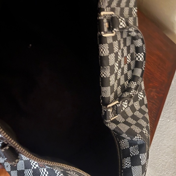 Louis Vuitton x Virgil Abloh limited edition distorted Damier keepall 50 - Picture 5 of 9